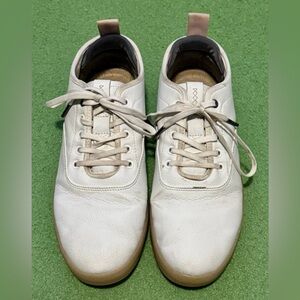 True Linkswear FS-01 White Leather Golf Shoes
